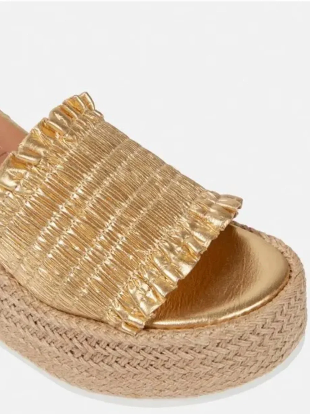 Ganni platform espadrille